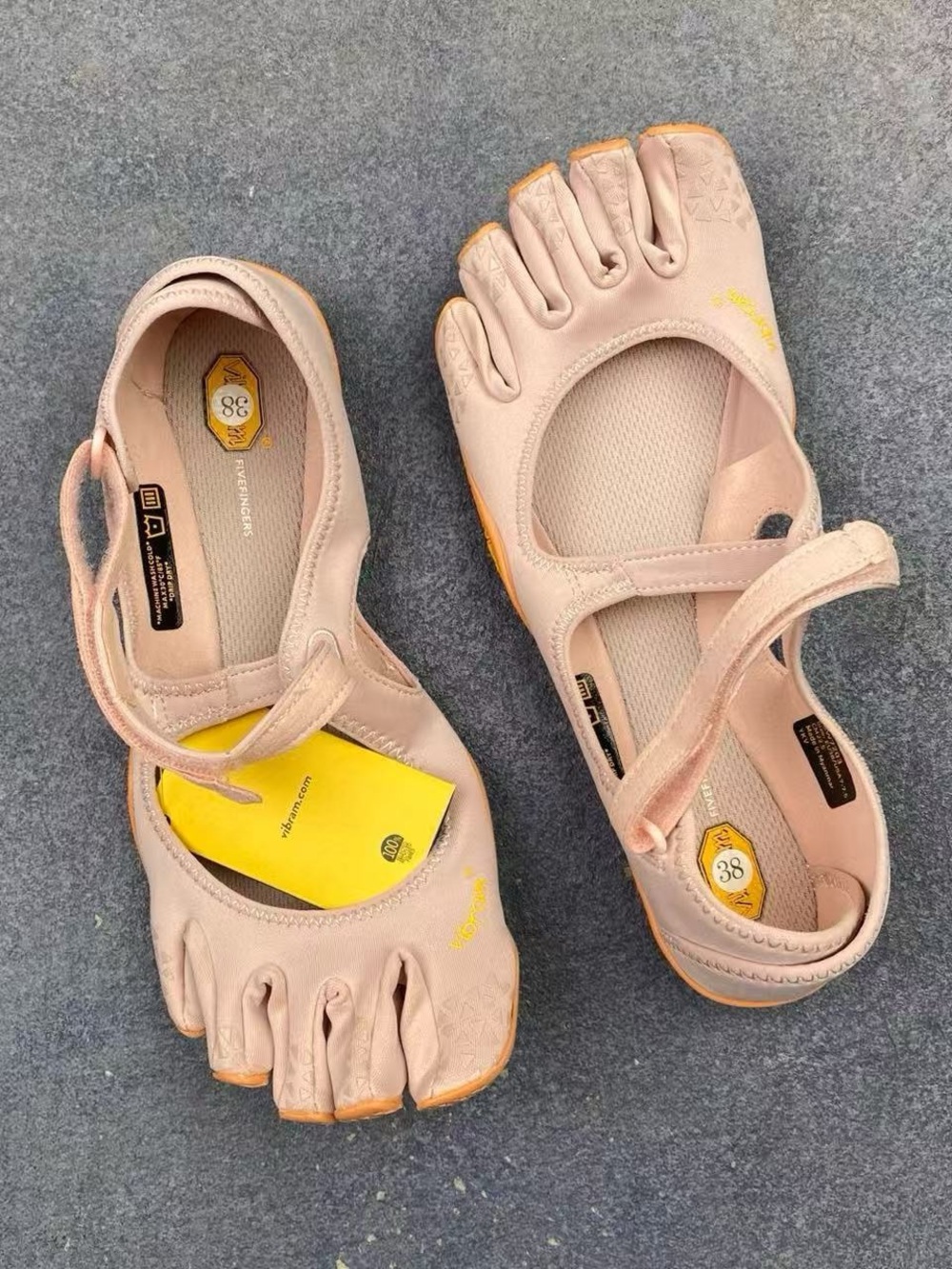 Vibram FiveFingers Mary Jane Sneakers in Blush Pink